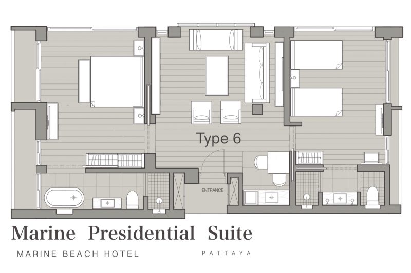 Accommodation Marine Presidential Suite