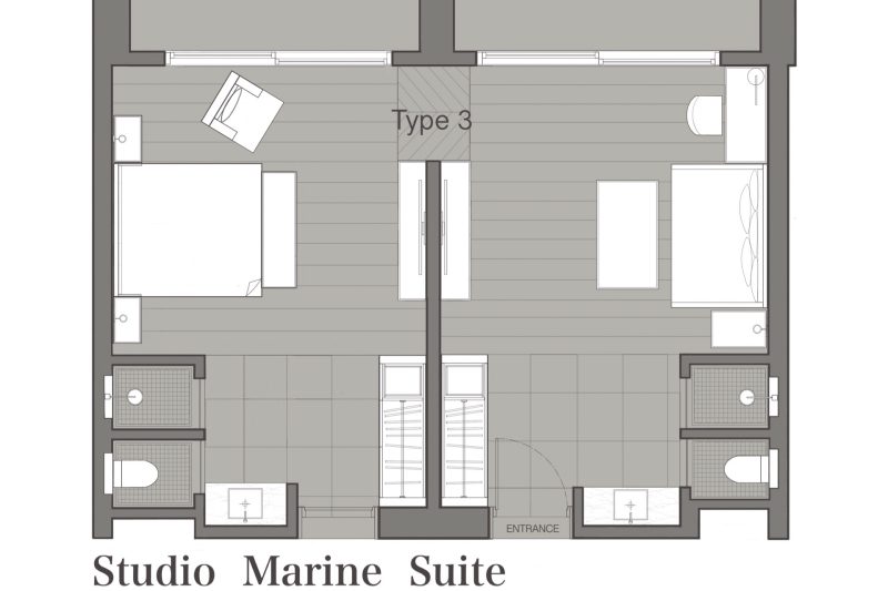 Accommodation Studio Marine Suite